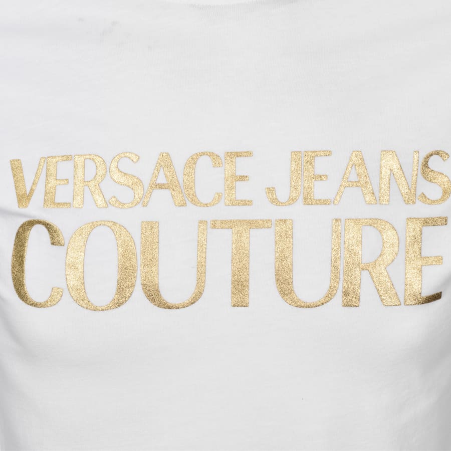 Alternative Image for ProductVersace Jeans Couture Foil T Shirt White3